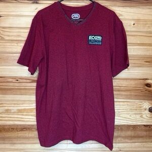 Ecko unltd men’s red heather large v-neck T-shirt